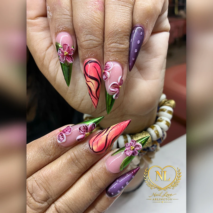 Nail Love in Arlington, TX 76017 | Pedicure, Nail Design & Gel-X